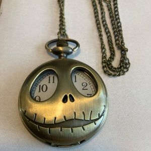 Men's Hollow Big Eyes Skull Necklace